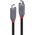 Kabel USB Lindy USB-C - USB-C 0.8 m Czarny (36956)