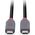 Kabel USB Lindy USB-C - USB-C 0.8 m Czarny (36956)