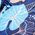 Bejo Dziecięce legginsy Bejo Pike KDG navy tropical leaves rozmiar 110