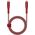 Kabel USB Energea USB-C - Lightning 1.5 m Czerwony