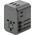 Ładowarka Energea ENERGEA ład. siec. 3xUSB+2xUSB-C PD-PPS-QC 3.0 35.5W 3A2C adapter 4w1 US/UA/EU/UK szary/gunmetal Travelworld
