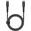 Kabel USB Energea USB-C - USB-C 1.5 m Czarny