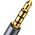 Kabel Joyroom Kabel audio Joyroom SY-A09 mini jack 3.5mm żeński / AUX mini jack 3.5mm męski 1.2 m czarny