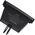 Baseus Hub Baseus T-Space z kablem USB-C do Lightning dla Tesla (czarny)