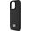 DKNY DKNY DKHMP15XPSHRPSK iPhone 15 Pro Max 6.7" czarny/black hardcase Leather Monogram Pattern Metal Logo MagSafe