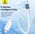 Kabel USB Baseus USB-C - USB-C 1 m Biały (1024213)