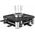 WMF WMF Lumero Gourmet Station 3v1 raclette gril, 1800 W, fondue, nastavitelný termostat