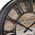 Atmosphera Brązowy zegar ścienny vintage 39 cm