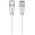 Ubiquiti UACC-Cable-Patch-EL-1M-W kabel sieciowy Półprzezroczysty, Biały Cat6