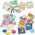 SES SES My first 3 in 1 fingerpainting set with colouring and sticking shapes