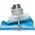 HydraPak Butelka turystyczna HydraPak Flux 750 ml - Tahoe Blue Uniwersalny