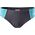 AquaWave Dziecięce kąpielówki Aquawave Idalis Jr forget iron/turquise stripe rozmiar 164
