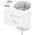 Inteligentne Gniazdko Sieciowe Wi-Fi Wtyczka 230V AC 2x USB 1x USB-C Proove / Rapid Smart Socket PD-02