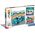 Clementoni Clementoni Puzzle 3x48el SuperColor square Rescue vehicles. Pojazdy ratownicze 25318