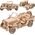 Little-Story Little Story Drewniane Puzzle Model 3D - Pojazd Wojskowy Jeep