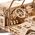 Little-Story Little Story Drewniane Puzzle Model 3D - Pojazd Wojskowy Jeep