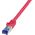 LogiLink Logilink Patchkabel Ultraflex, Cat.6A, S/FTP, rot, 7,5 m