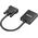 Adapter AV Unitek Unitek Adapter VGA na HDMI FullHD czarny 15cm