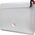 Etui Sourcing Hello Kitty Sleeve HKCS14PGHDLMS 14" silver/silver PU Metal Logo