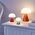 Lampa stołowa Lexon Lexon Mina Mini Lampa LED czerwony/ dark red LH60DR