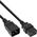 Kabel zasilający InLine INLINE Kaltgeraeteverlaengerung 16A C19 auf C20 schwarz 5m