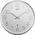 Mebus Mebus 19776 radio wall clock Silver/white