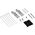 InLine InLine® Desktop Consolidation Point Box 6x Keystone RJ45, metal, light grey RAL7035
