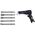 Rodcraft Pneumatic chisel 5100 with chisel set RODCRAFT 5120