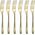 Sambonet Sambonet Taste PVD 6 Cake Forks Set