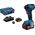 Klucz udarowy Bosch Bosch cordless impact wrench GDR 18V-220 Professional, 18Volt (blue/black, 2x Li-Ion battery 5.0Ah, Bluetooth, in L-BOXX)