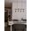EGLO TOWNSHEND 1 LANGBORD 4L SORT/TRÆ FSC