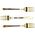 Dessert fork set Homla STILO Gold, 3 pcs.