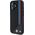 BMW BMHMP16S23PUTRK iPhone 16 6.1" czarny/black hardcase M Meshed Tricolor Stripes MagSafe