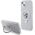 Etui Karl Lagerfeld KLHMP15MHMRSKCH Apple iPhone 15 Plus / 14 Plus hardcase Ring Stand Karl&Choupettte MagSafe biały/white