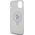 Etui Karl Lagerfeld KLHMP15SHMRSKCH Apple iPhone 15 / 14 / 13 hardcase Ring Stand Karl&Choupettte MagSafe biały/white