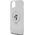 Etui Karl Lagerfeld KLHMP15SHMRSKCH Apple iPhone 15 / 14 / 13 hardcase Ring Stand Karl&Choupettte MagSafe biały/white