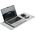 DELTAHUB Minimalistic Desk Mat S (630MM X 280MM, Šviesiai pilkas) Pelės Kilimėlis