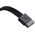 SilverStone SATA - SATA Slimline + Molex, 0.5m, Czarny (SSTCP10)