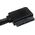 SilverStone SATA - SATA Slimline + Molex, 0.5m, Czarny (SSTCP10)
