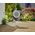 Gardena GARDENA patio hose box RollUp M, 20 meters, hose reel (grey/white, incl. cleaning syringe)