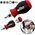 Wiha Wiha Stubby screwdriver 1/4", with bit magazine (black/red, Stubby with 7 double bits)