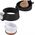 Emsa Emsa TRAVEL MUG light thermal mug (black (matt), 0.4 liters, flip lid)