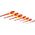 Bosch Bosch VDE screwdriver set TX Professional, 7-piece (red/yellow, 6 VDE screwdrivers, phase tester SL3)