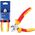 Bosch Bosch VDE diagonal side cutters Professional 160mm, cutting pliers (red/yellow)