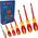 Bosch Bosch VDE screwdriver set PH/SL Professional, 7-piece (red/yellow, 6 VDE screwdrivers, phase tester SL3)