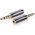 Adapter AV Ugreen Jack 2.5mm - Jack 3.5mm czarny (20502)