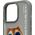 Nimmy iPhone 16 Pro 6.3" case gray/grey Glasses Cool Cat