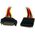 StarTech SATA 15-pin - SATA 15-pin, 0.3m, Wielokolorowy (SATAPOWEXT12)