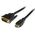 Kabel StarTech HDMI - DVI-D 1m czarny (HDDVIMM1M)