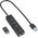 HUB USB Sharkoon Aluminium 1x RJ-45  + 3x USB-A 3.2 Gen1 (4044951037575)